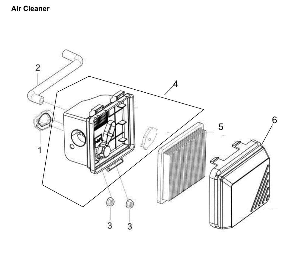 Section_16 Diagram and Parts List for PFTT140  Powermate Tiller