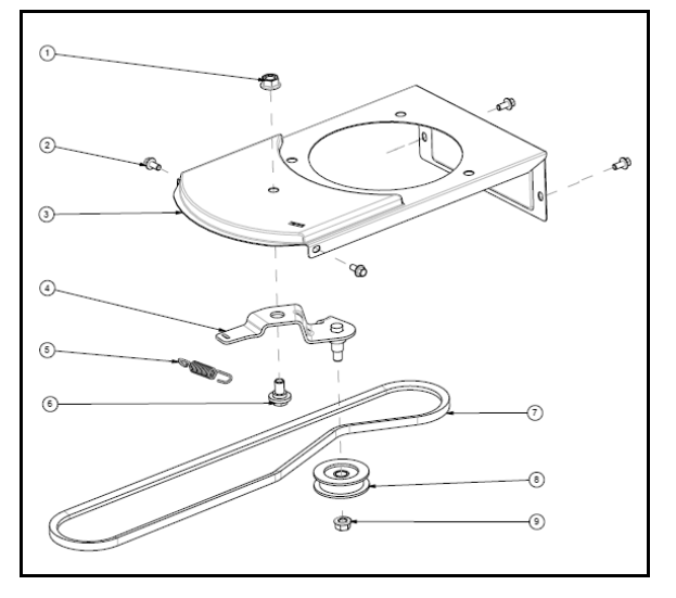 Drive System Diagram and Parts List for PWFT15022  Powermate Hedge Trimmer
