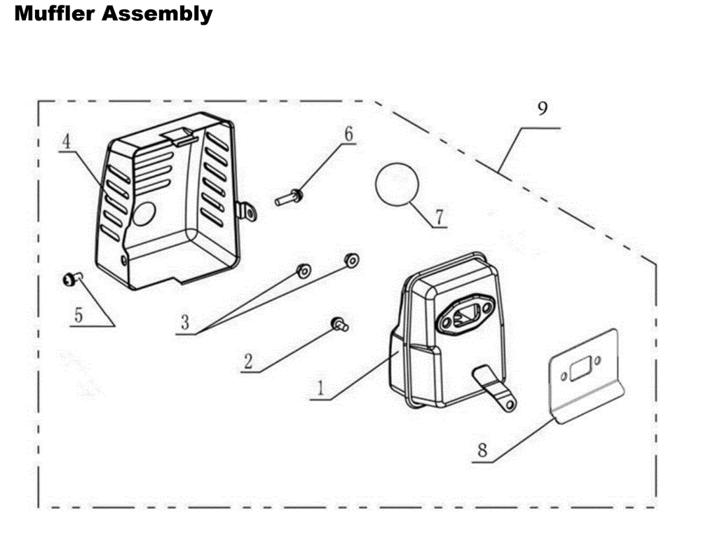 Section_9 Diagram and Parts List for PWSTM43172  Powermate Trimmer