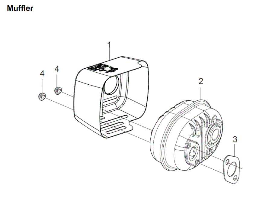 Section_18 Diagram and Parts List for PFTT1401  Powermate Tiller