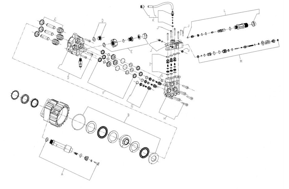 Section_2 Diagram and Parts List for PW0952750  Powermate Pressure Washer
