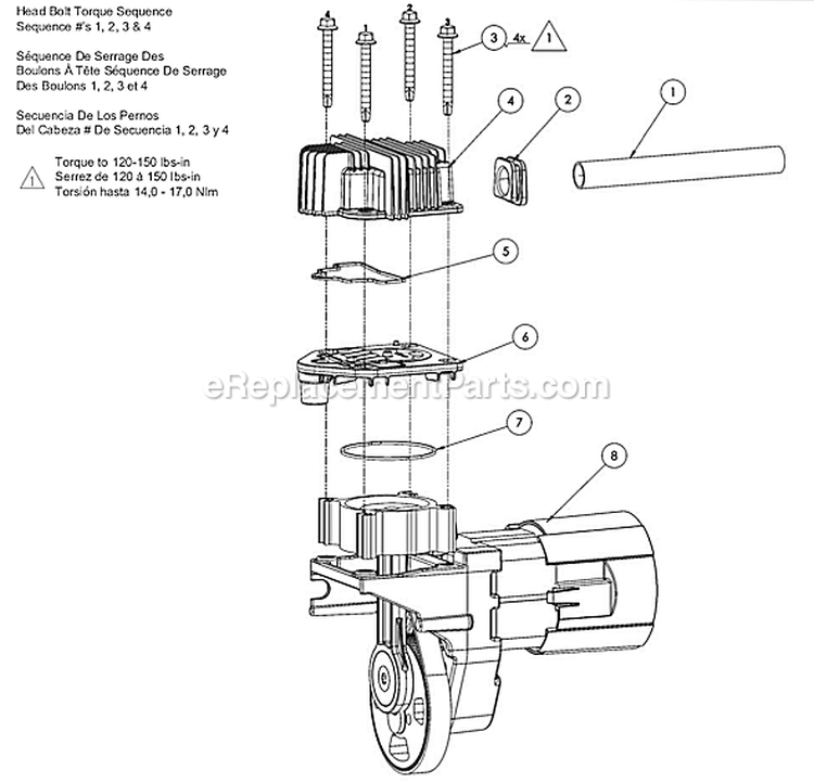 Page C Diagram and Parts List for 241345  Powermate Compressor