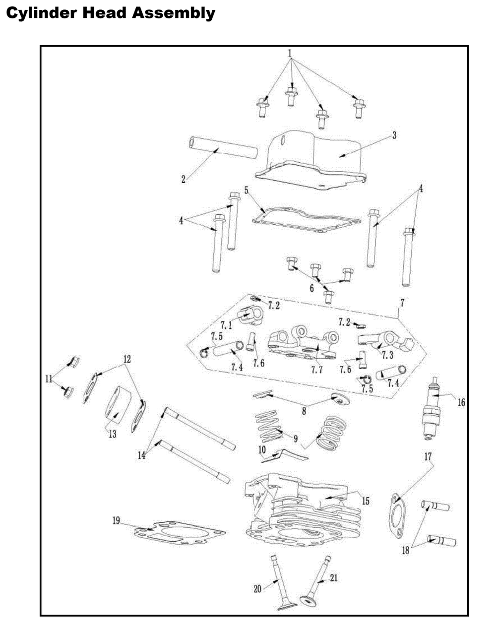 Section_19 Diagram and Parts List for PWLE07991  Powermate Edger