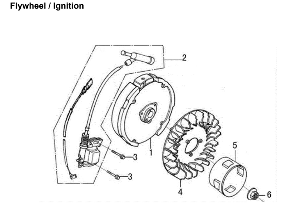 Section_13 Diagram and Parts List for PRTT196E1  Powermate Tiller