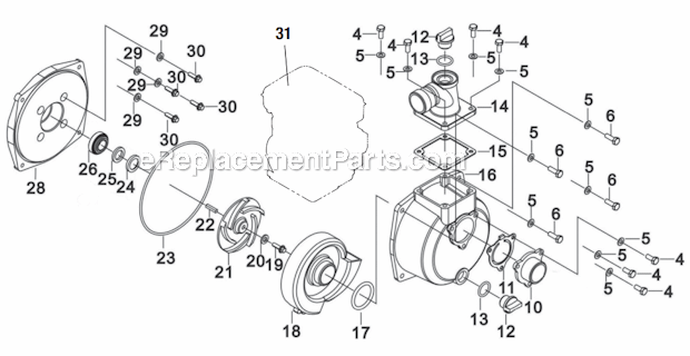 Page A Diagram and Parts List for PP0100363  Powermate Generator