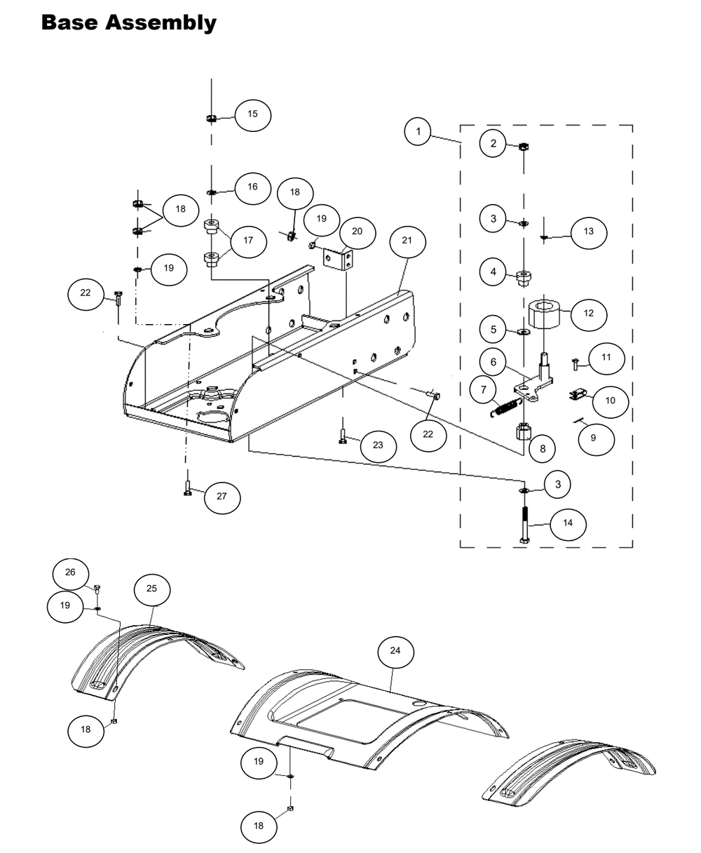 Section_6 Diagram and Parts List for PFTT140  Powermate Tiller