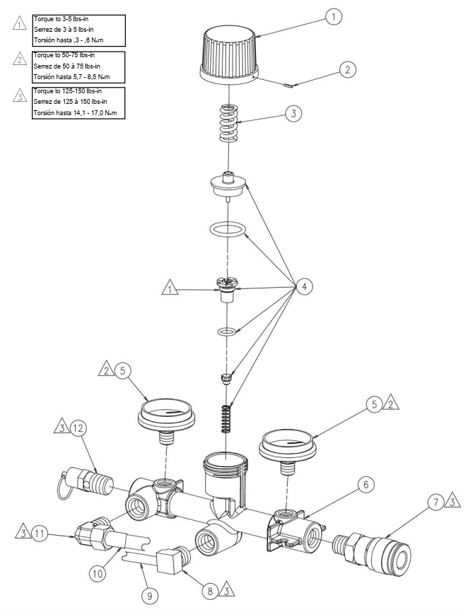 Section_2 Diagram and Parts List for VLH158300901  Powermate Compressor