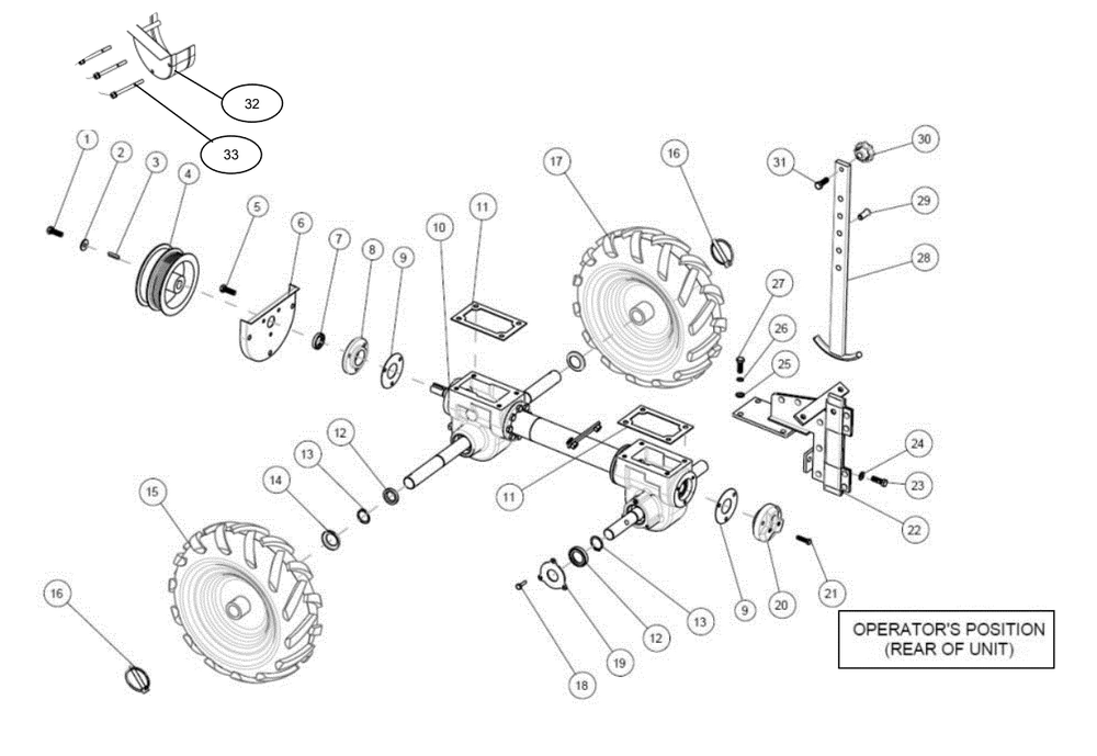 Section_5 Diagram and Parts List for PRTT196E  Powermate Tiller