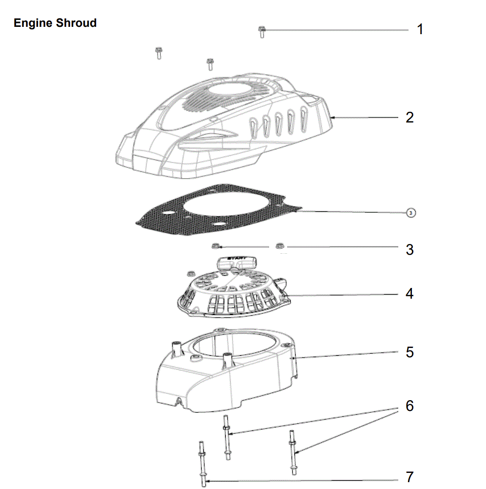 Section_13 Diagram and Parts List for PFTT140  Powermate Tiller
