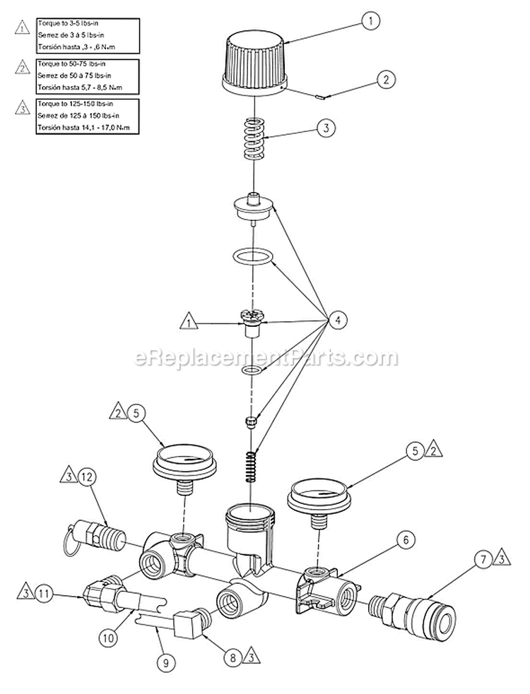 Page B Diagram and Parts List for 835-522  Powermate Compressor