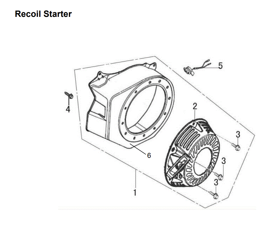 Section_11 Diagram and Parts List for PRTT196E1  Powermate Tiller