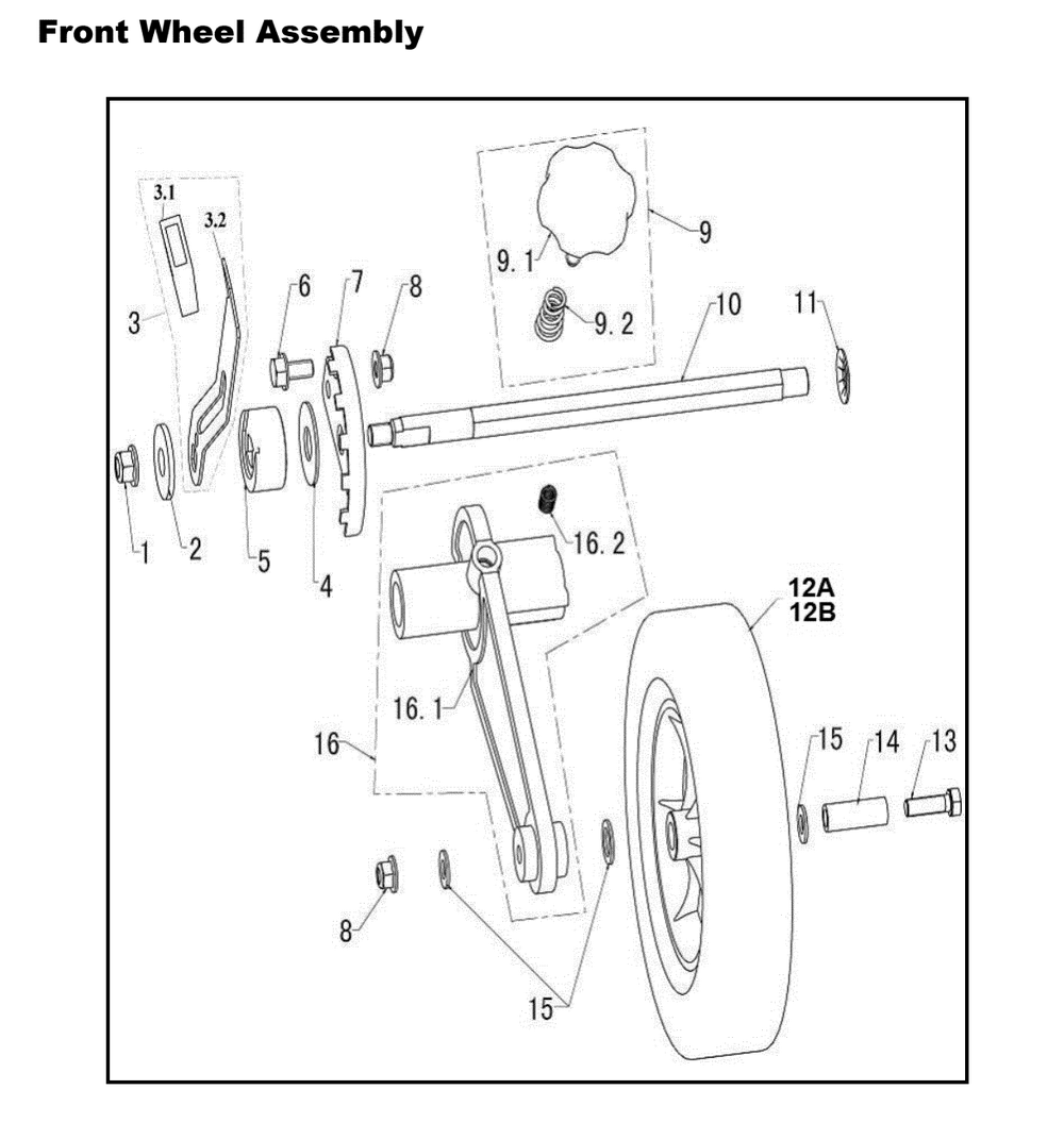 Section_7 Diagram and Parts List for PWLE07991  Powermate Edger