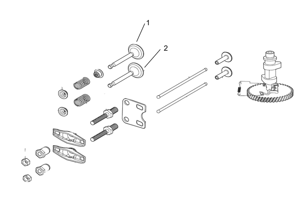 Section_12 Diagram and Parts List for PFTT140  Powermate Tiller