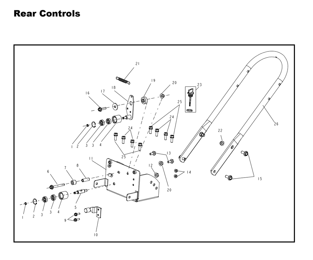 Section_3 Diagram and Parts List for PRTT212  Powermate Tiller