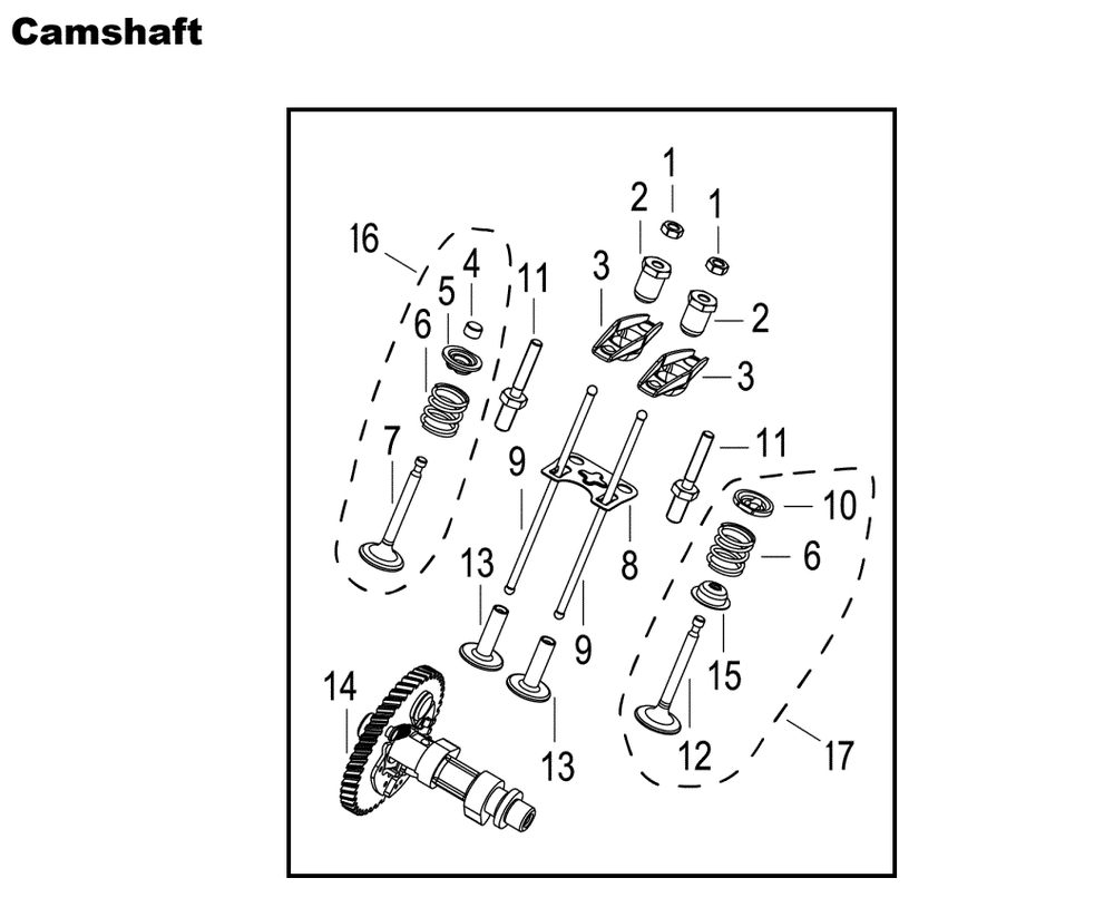 Section_9 Diagram and Parts List for PRTT212  Powermate Tiller