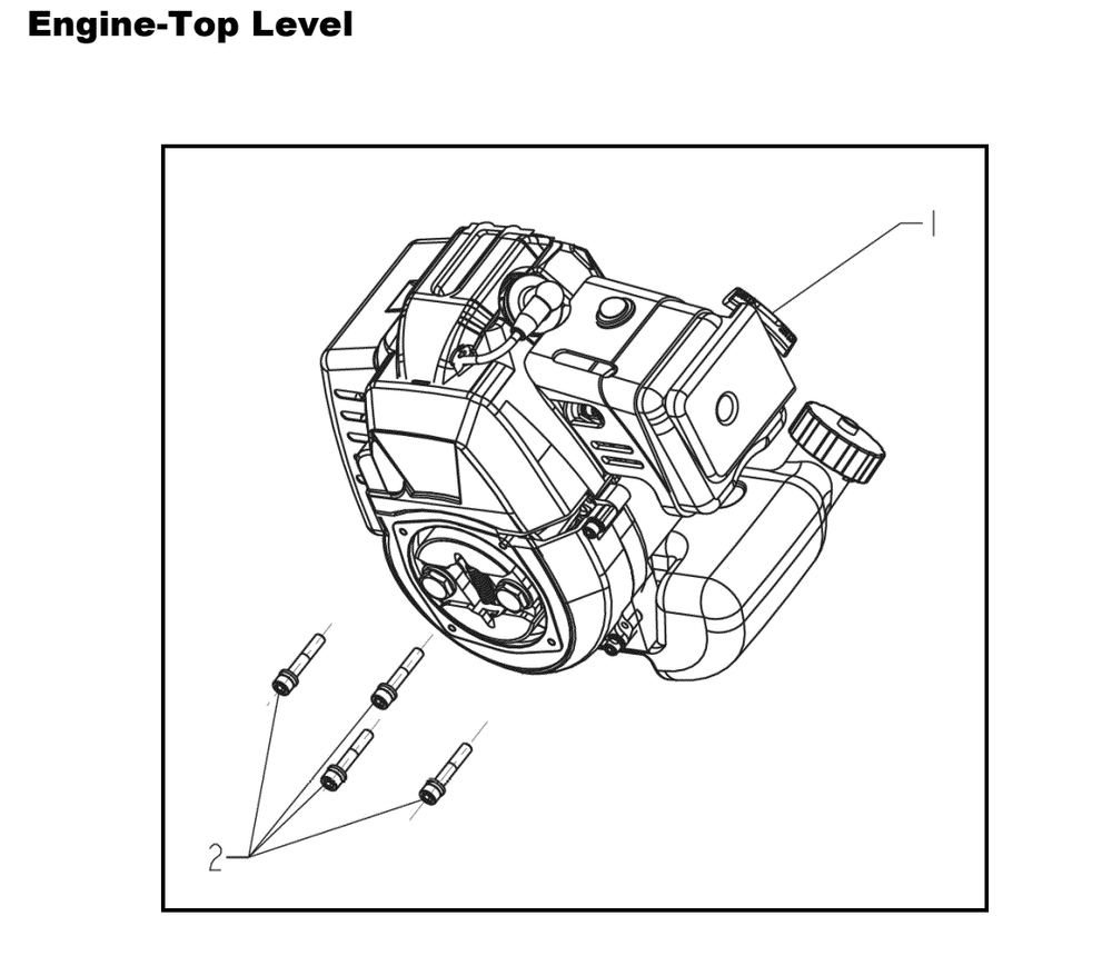 Section_2 Diagram and Parts List for PWSTM43172  Powermate Trimmer