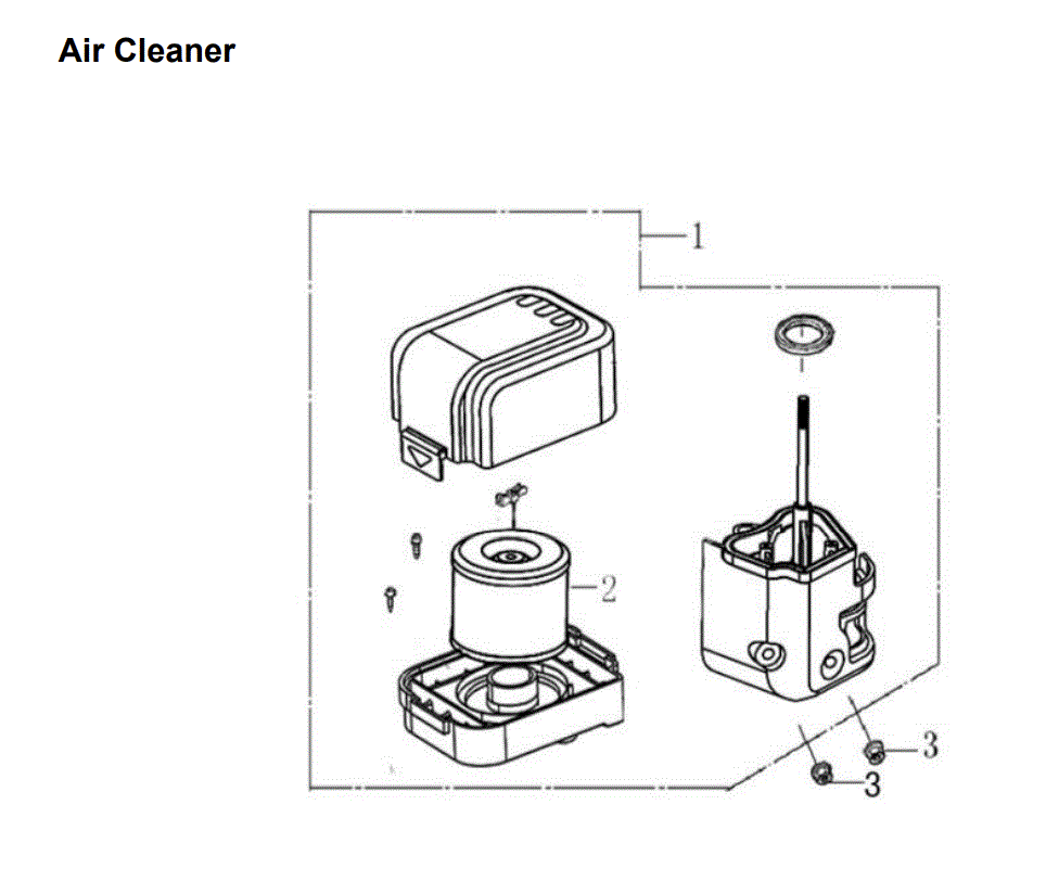 Section_14 Diagram and Parts List for PRTT196E1  Powermate Tiller