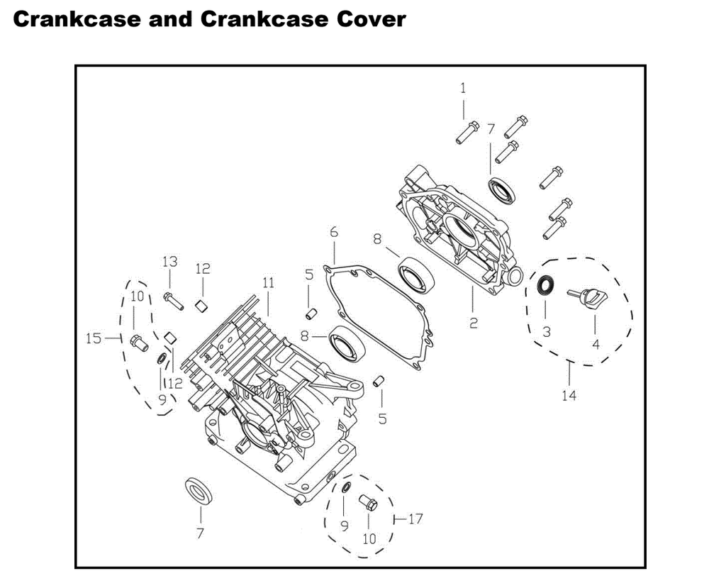 Section_8 Diagram and Parts List for PRTT212  Powermate Tiller
