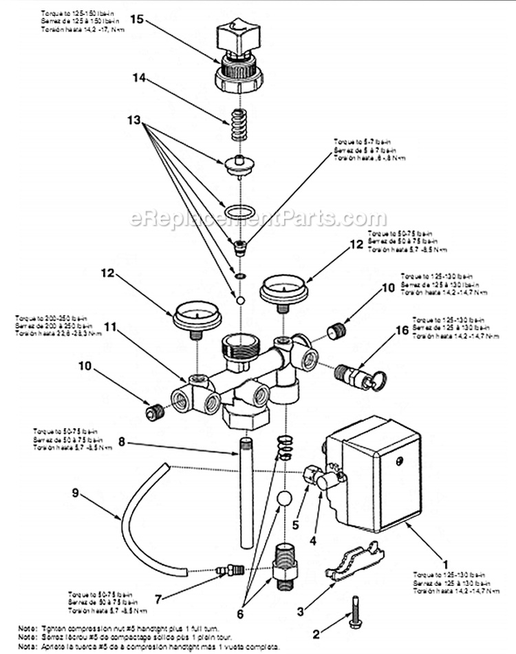 Page B Diagram and Parts List for L0502713  Powermate Compressor