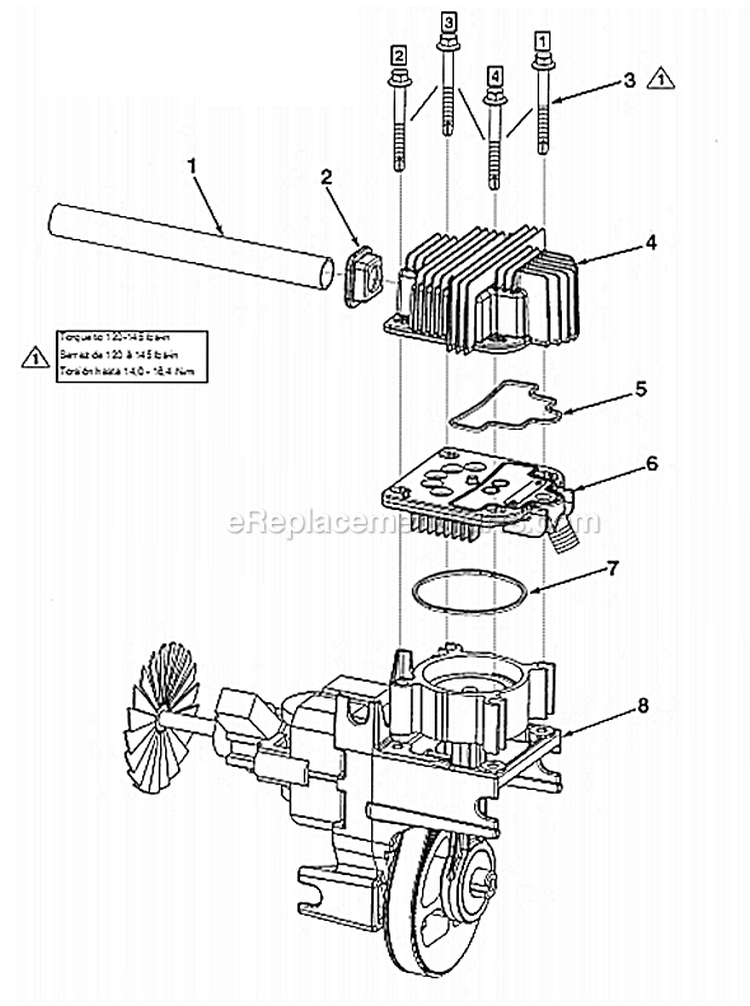 Page C Diagram and Parts List for L0551109  Powermate Compressor