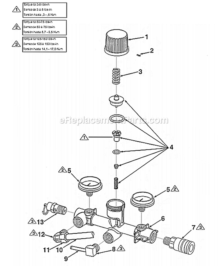 Page B Diagram and Parts List for L0552709  Powermate Compressor