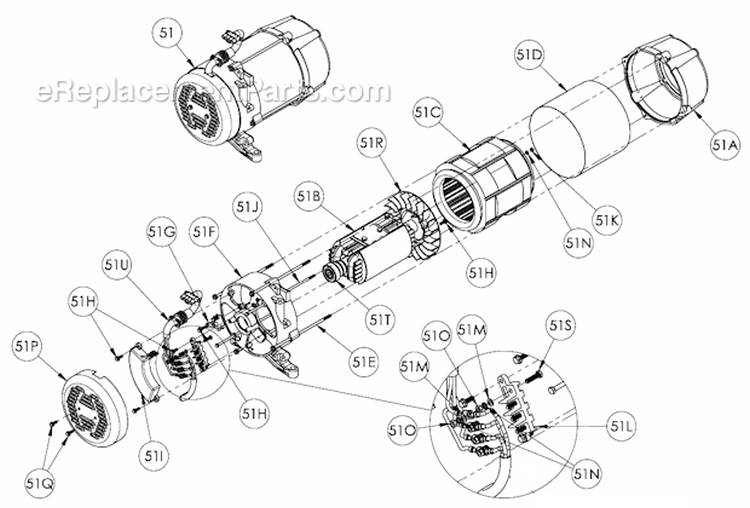 Page B Diagram and Parts List for PM0538000  Powermate Generator