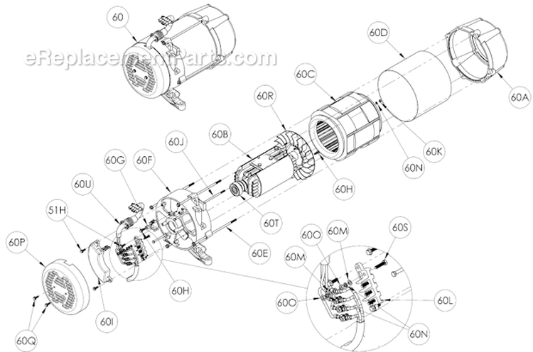 Page C Diagram and Parts List for PM0538000  Powermate Generator