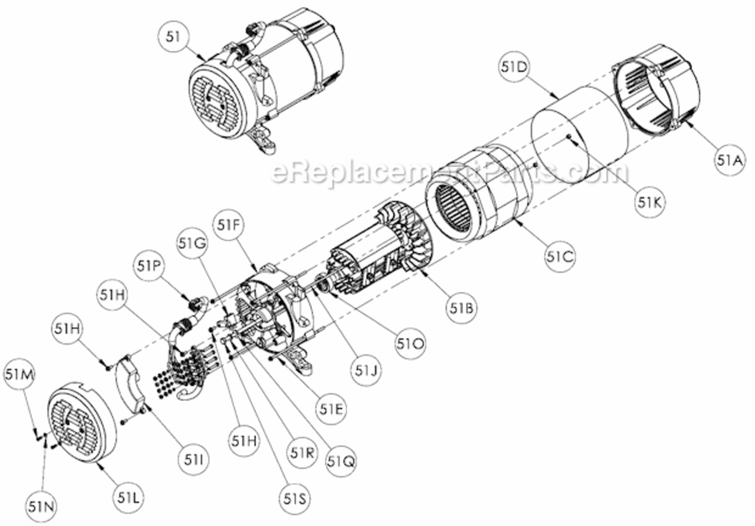 Page B Diagram and Parts List for PMC525502  Powermate Generator