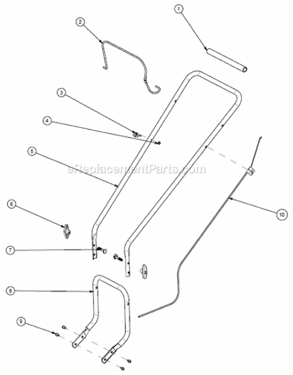 Page A Diagram and Parts List for PWFT14022  Powermate Trimmer