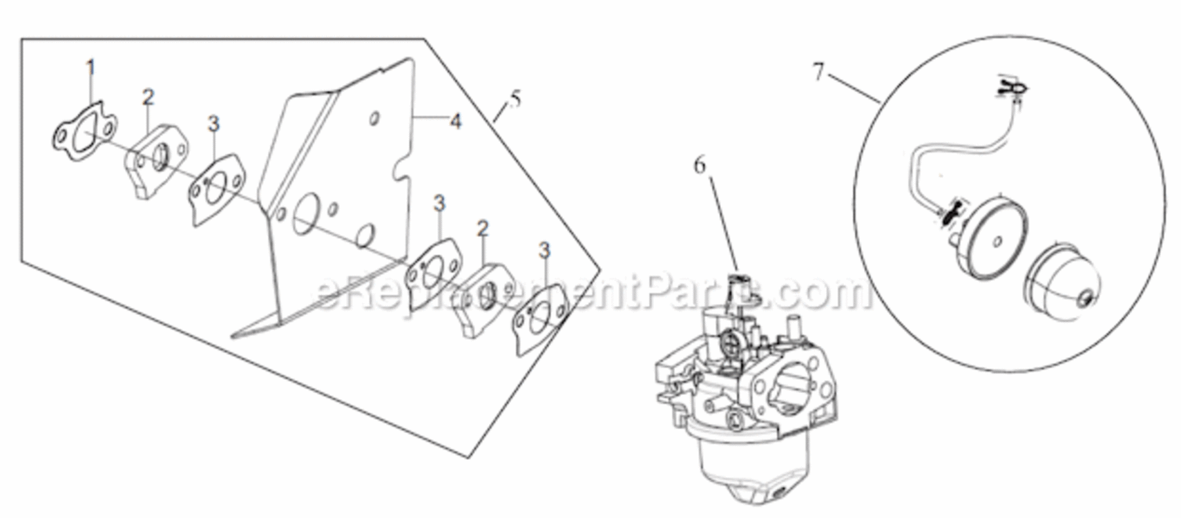 Page L Diagram and Parts List for PWFT14022  Powermate Trimmer