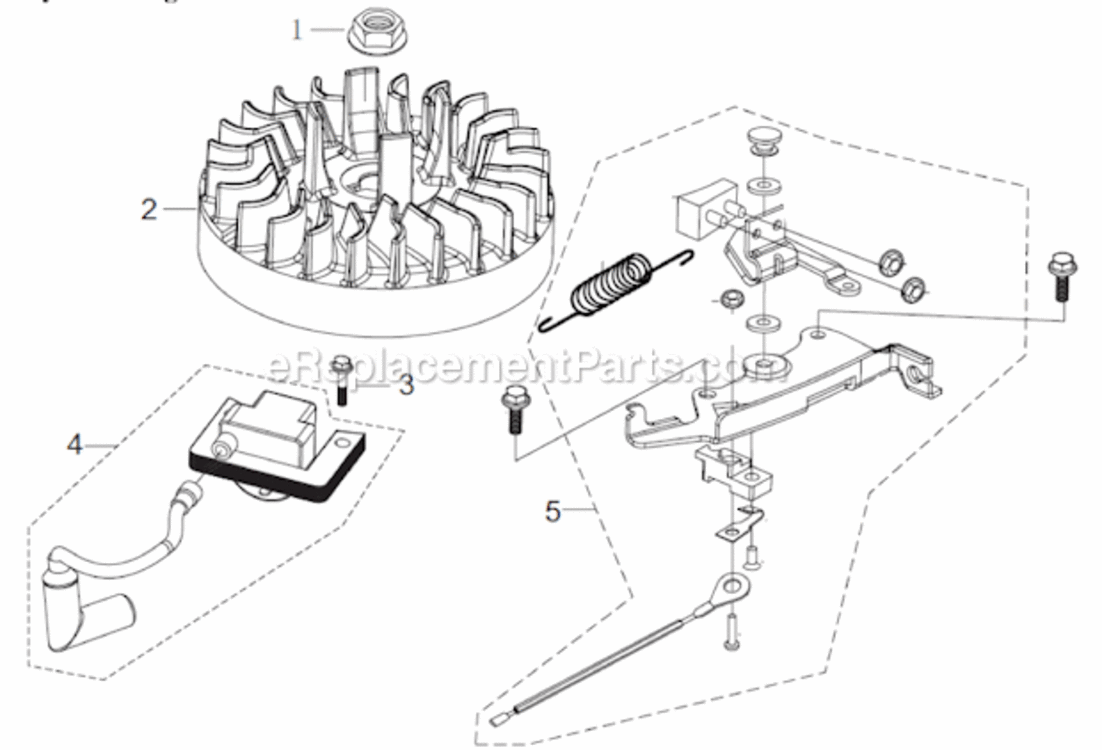Page M Diagram and Parts List for PWFT14022  Powermate Trimmer