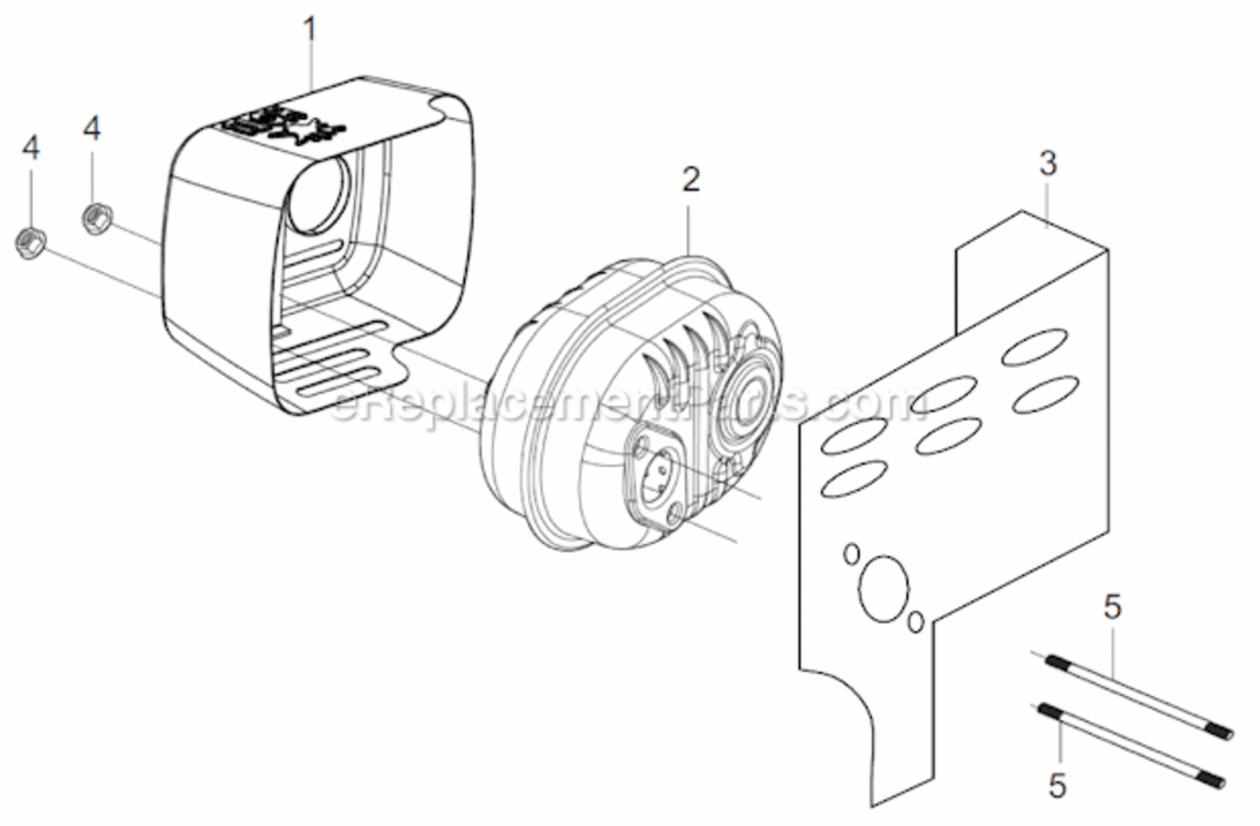 Page P Diagram and Parts List for PWFT14022  Powermate Trimmer