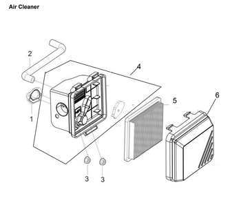 Section_16 Diagram and Parts List for PFTT140  Powermate Tiller