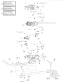 Page A Diagram and Parts List for 136424  Powermate Compressor