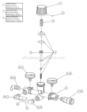 Page B Diagram and Parts List for 136424  Powermate Compressor