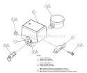 Page C Diagram and Parts List for 138336  Powermate Compressor