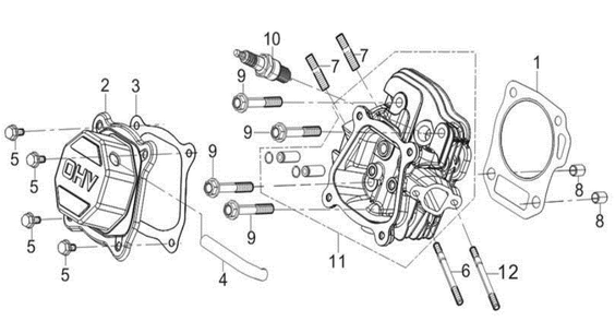 Section_2 Diagram and Parts List for EPW2123100  Powermate Pressure Washer