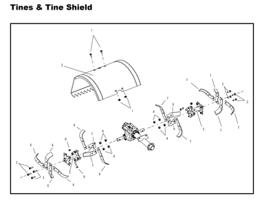 Section_4 Diagram and Parts List for PRTT212  Powermate Tiller