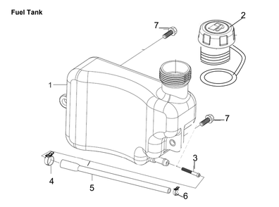 Section_19 Diagram and Parts List for PFTT140  Powermate Tiller