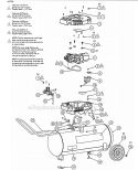 Page A Diagram and Parts List for 215902  Powermate Compressor