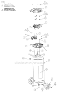 Page A Diagram and Parts List for 215914  Powermate Compressor