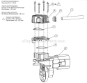 Page C Diagram and Parts List for 241345  Powermate Compressor