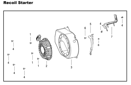 Section_10 Diagram and Parts List for PRTT212  Powermate Tiller