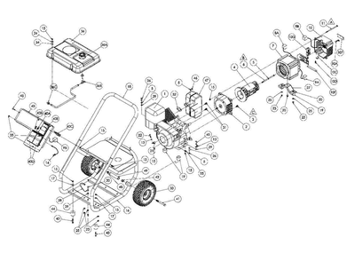 Section_1 Diagram and Parts List for PC0464500  Powermate Generator