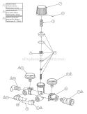 Page B Diagram and Parts List for 417-270  Powermate Compressor
