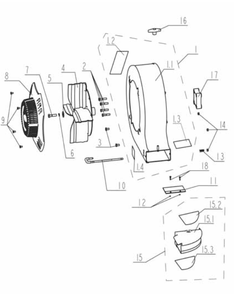Part Location Diagram of A200170 Southland Spring Washer
