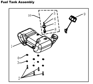 Section_10 Diagram and Parts List for PWSTM43172  Powermate Trimmer