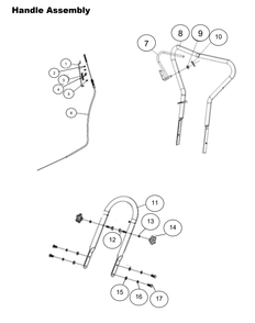 Section_3 Diagram and Parts List for PFTT140  Powermate Tiller