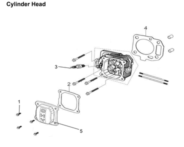 Section_10 Diagram and Parts List for PFTT1401  Powermate Tiller