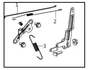 Control Diagram and Parts List for PWFT15022  Powermate Hedge Trimmer
